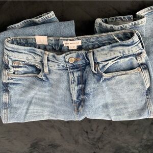 Good American Women's Blue Denim Overalls